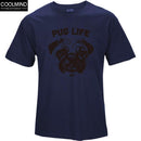 cotton casual pug life mens t shirts top quality fashion short sleeve men tshirt men's tee shirts tops men T-shirt 2017 T01-NAV2-XS-JadeMoghul Inc.