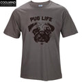 cotton casual pug life mens t shirts top quality fashion short sleeve men tshirt men's tee shirts tops men T-shirt 2017 T01-TS-XS-JadeMoghul Inc.