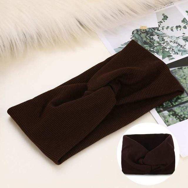 Cotton Elastic Knot Headbands Hair Accessories For Baby Girl Twist Cross Hairband Makeup Head Band 2020 Women Fashion Hair Ties AExp