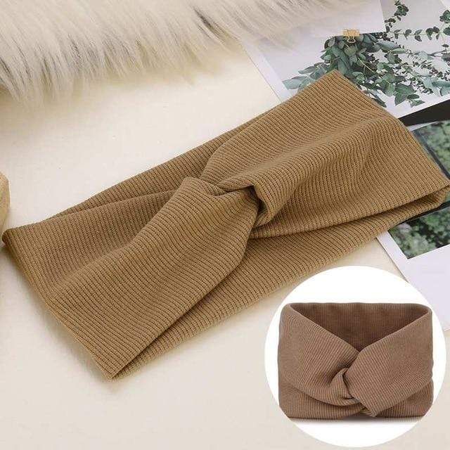 Cotton Elastic Knot Headbands Hair Accessories For Baby Girl Twist Cross Hairband Makeup Head Band 2020 Women Fashion Hair Ties AExp
