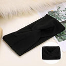 Cotton Elastic Knot Headbands Hair Accessories For Baby Girl Twist Cross Hairband Makeup Head Band 2020 Women Fashion Hair Ties AExp