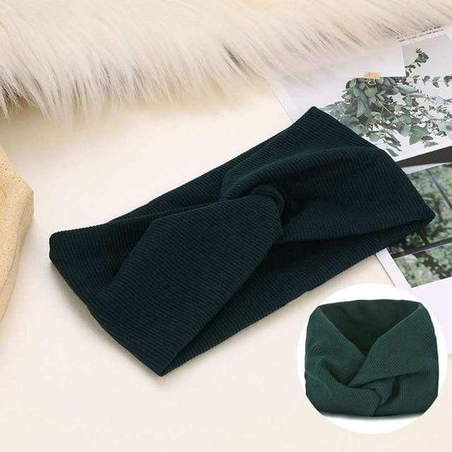 Cotton Elastic Knot Headbands Hair Accessories For Baby Girl Twist Cross Hairband Makeup Head Band 2020 Women Fashion Hair Ties AExp