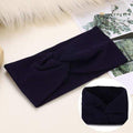 Cotton Elastic Knot Headbands Hair Accessories For Baby Girl Twist Cross Hairband Makeup Head Band 2020 Women Fashion Hair Ties AExp