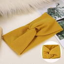 Cotton Elastic Knot Headbands Hair Accessories For Baby Girl Twist Cross Hairband Makeup Head Band 2020 Women Fashion Hair Ties AExp