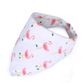 Cotton Newborn Baby Bibs Cute Feeding Bib Baby Nursing Bandana Burp Cloth For Girls And Boys Double Side Baby Scarf-Flamingo-JadeMoghul Inc.