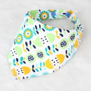 Cotton Newborn Baby Bibs Cute Feeding Bib Baby Nursing Bandana Burp Cloth For Girls And Boys Double Side Baby Scarf-Sunflowers-JadeMoghul Inc.