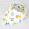 Cotton Newborn Baby Bibs Cute Feeding Bib Baby Nursing Bandana Burp Cloth For Girls And Boys Double Side Baby Scarf-White Elephants-JadeMoghul Inc.