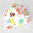 Cotton Newborn Baby Bibs Cute Feeding Bib Baby Nursing Bandana Burp Cloth For Girls And Boys Double Side Baby Scarf-Zoo-JadeMoghul Inc.