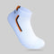 Cotton Socks / Men Solid Color Fashionable Socks-White Orange-JadeMoghul Inc.