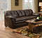 Couches Couch - 89" X 34" X 34" Cowgirl Brown 100% PU Sofa HomeRoots