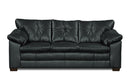 Couches Couch - 90" X 37" X 37" Cowboy Black 100% PU Sofa HomeRoots