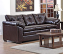 Couches Couch - 90" X 37" X 37" Cowboy Brown 100% PU Sofa HomeRoots