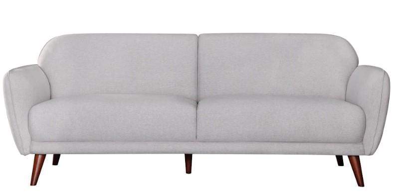 Couches Couches - 84" X 35" X 33" Light Gray Polyester Sofa HomeRoots