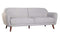 Couches Couches - 84" X 35" X 33" Light Gray Polyester Sofa HomeRoots