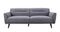 Couches Couches - 85" X 37" X 32" Gray Polyester Sofa HomeRoots