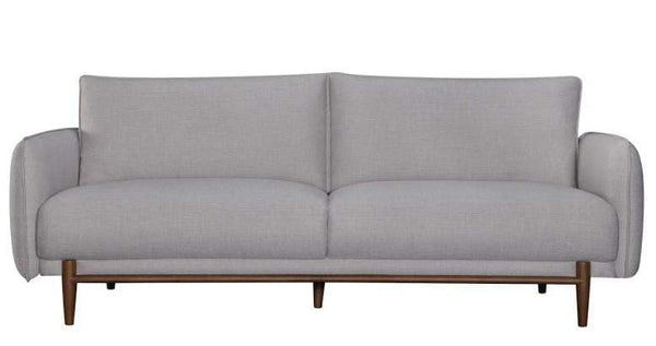 Couches Couches - 86" X 37" X 34" Oatmeal Polyester Sofa HomeRoots