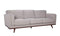 Couches Couches - 90" X 39" X 34" Light Taupe Polyester Sofa HomeRoots
