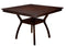 Counter Height Table, Dark Cherry Brown-Dining Tables-Brown-Wood-JadeMoghul Inc.