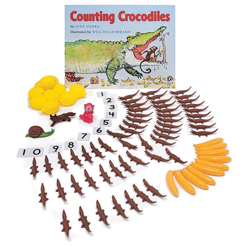 COUNTING CROCODILES 3D STORYBOOK-Learning Materials-JadeMoghul Inc.