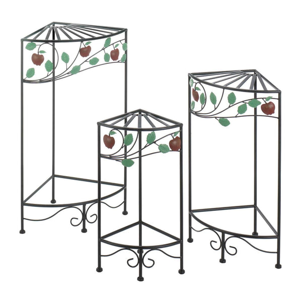 Home Decor Ideas Country Apple Plant Stand Set