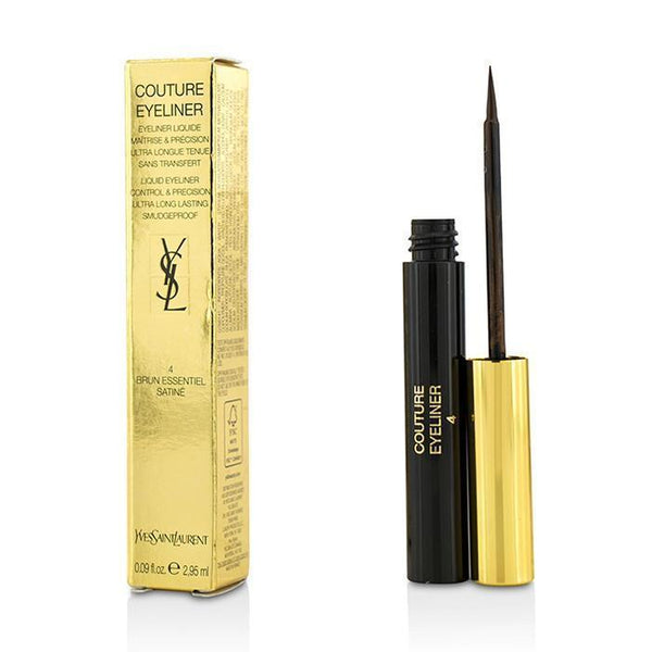 Couture Liquid Eyeliner - # 4 Brun Essentiel Satine - 2.95ml-0.09oz-Make Up-JadeMoghul Inc.