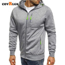 Covrlge Spring Men's Jackets Hooded Coats Casual Zipper Sweatshirts Male Tracksuit Fashion Jacket Mens Clothing Outerwear MWW148 AExp
