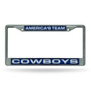 Honda License Plate Frame Cowboys "America's Team" Laser Frame