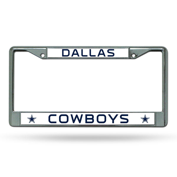 Cool License Plate Frames Cowboys Chrome Frame