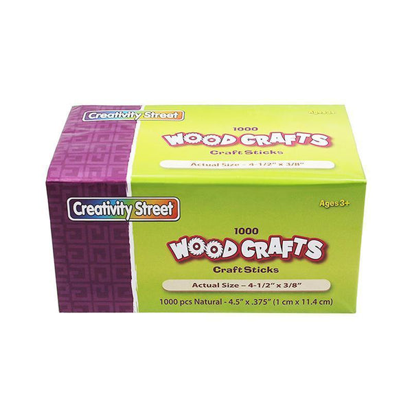 CRAFT STICKS 4 1/2 X 3/8 1000-Arts & Crafts-JadeMoghul Inc.