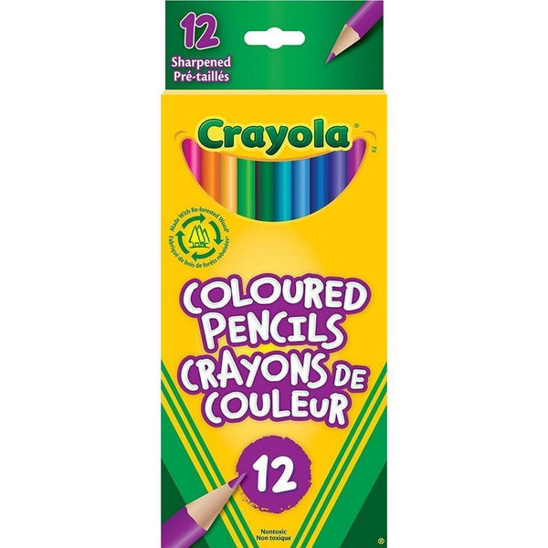 Crayola 12 Colored Pencils-Art & Drawing Toys-JadeMoghul Inc.