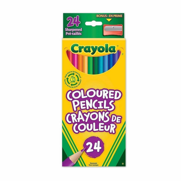 Crayola 24 Colored Pencils-Art & Drawing Toys-JadeMoghul Inc.