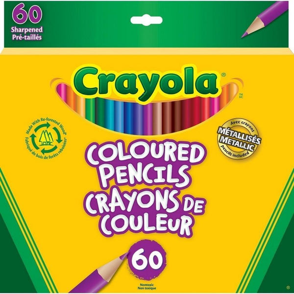 Crayola 60 Colored Pencils-Art & Drawing Toys-JadeMoghul Inc.
