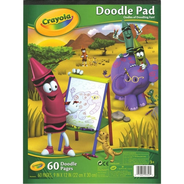 Crayola 60 Page Doodle Pad-Art & Drawing Toys-JadeMoghul Inc.