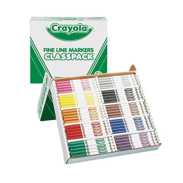 CRAYOLA CLASSPACK MARKERS 200 CT-Arts & Crafts-JadeMoghul Inc.