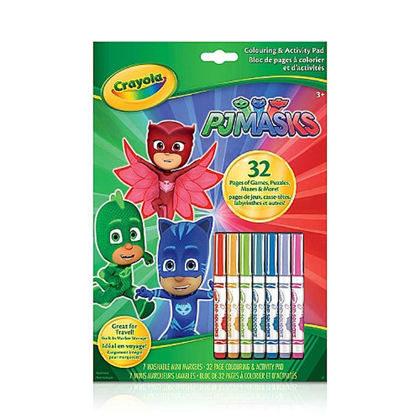 Crayola Colouring & Activity Book PJ Masks-Sports-JadeMoghul Inc.