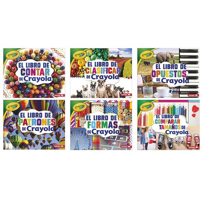 CRAYOLA CONCEPTS BOOKS SPANISH-Learning Materials-JadeMoghul Inc.