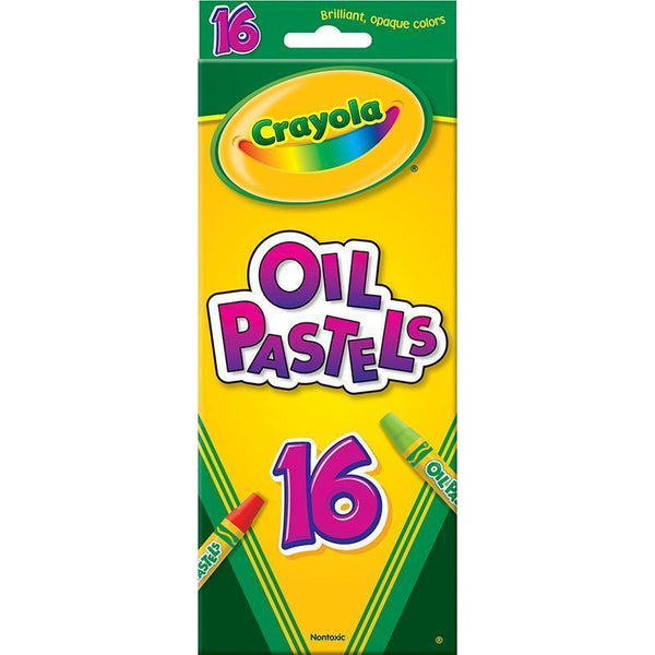 CRAYOLA OIL PASTELS 16 COLOR SET-Arts & Crafts-JadeMoghul Inc.