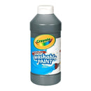 CRAYOLA WASHABLE PAINT 16 OZ BLACK-Arts & Crafts-JadeMoghul Inc.