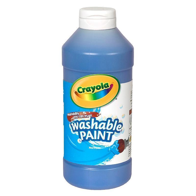 CRAYOLA WASHABLE PAINT 16 OZ BLUE-Arts & Crafts-JadeMoghul Inc.