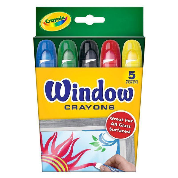 CRAYOLA WASHABLE WINDOW CRAYONS-Arts & Crafts-JadeMoghul Inc.