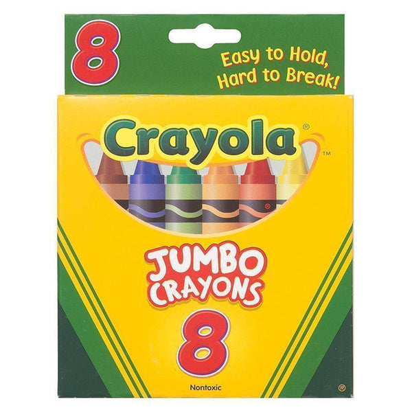 CRAYONS JUMBO 8CT PEGGABLE TUCK BOX-Arts & Crafts-JadeMoghul Inc.