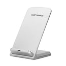 CRDC Dual Coil 10W Qi Wireless Charger For iPhone X 8 10 Plus Phone Fast Charger Pad Dock Station For Samsung S8 S9 S9+ Note 8 7-China-white-JadeMoghul Inc.