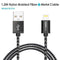 CRDC USB For iPhone Cable MFi Lightning Cable For iPhone x 7 SE iPad 2.4A Fast Charger Phone Data Cable for iPhone 6S 8 plus etc-Black-120CM-JadeMoghul Inc.