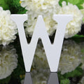 Creatively Wood Letter Figurines Miniatures Wooden Letters Alphabet Word Bridal Wedding Party Decoration Tool #0608-W-JadeMoghul Inc.