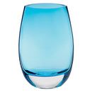 Glass Vase - Crescendo Aqua Vase 7.5"