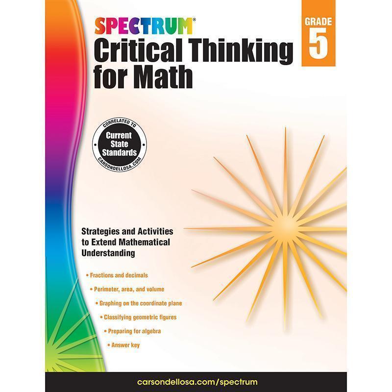 Critical Thinking For Math Wb Gr 5-Learning Materials-JadeMoghul Inc.