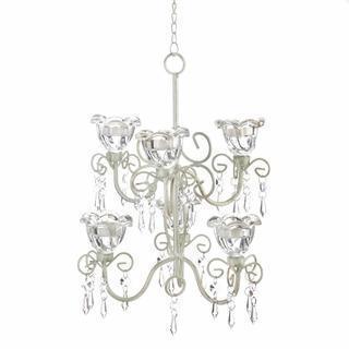 Living Room Decor Crystal Blooms Double Chandelier