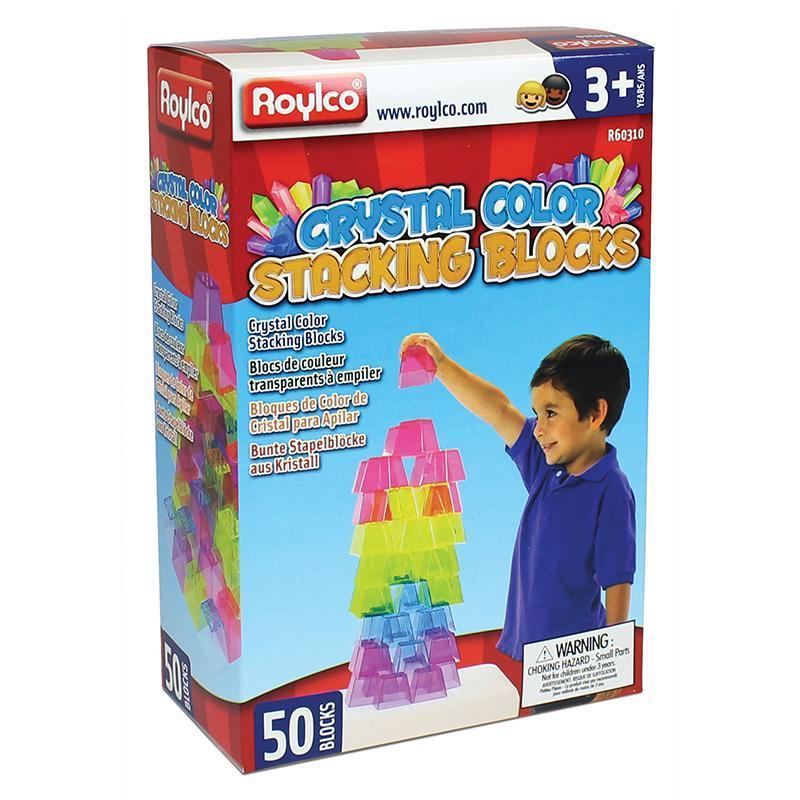 CRYSTAL COLOR STACKING BLOCKS-Arts & Crafts-JadeMoghul Inc.