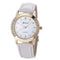 Crystal Dial Candy Color GenuineLeather Watch-White-JadeMoghul Inc.