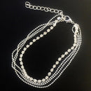 Crystal Rhinestone Charm Drop Ankle Chain Bracelet Anklet Wedding Jewelry ns242--JadeMoghul Inc.